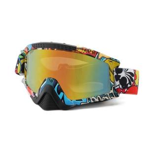 Quality High Density Off Road Goggles , Motocross Glasses Explosion Proof PC Lens wholesale