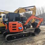5 Ton Mini Compact Hitachi Used Excavators Backhoe Hitachi Zx55