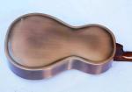 Custom Copper Finish Vintage Golden Brass Electric Parlor Resonator Guitar