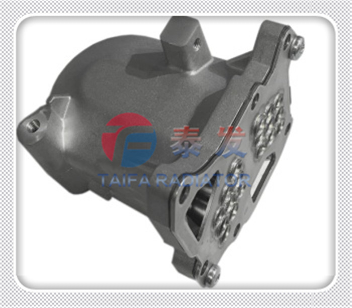 9800125180 Exhaust Gas Recirculation Cooler , Peugeot Citroen Ford EGR Cooler