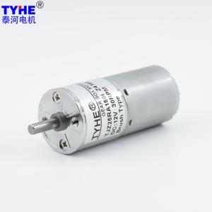 Quality High Precision Mini 12V DC Gear Motor Powder Gearbox Rf370 25mm Diameter wholesale