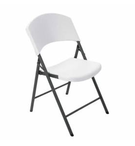 Quality Wedding HDPE Folding Chair White Plastic Folding Chairs For Hotel Restaurant wholesale