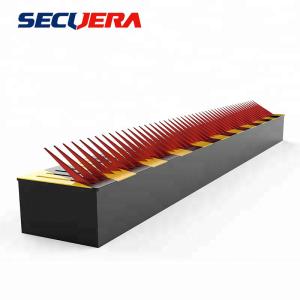 Quality Metal One Way Traffic Flow Plate Hydraulic Rising Bollards For Security Spike Barrier Lock wholesale