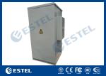 Stainless Steel Outdoor Telecom Equipment Cabinets Weatherproof IP56 Dual Door