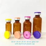 kosmetika vitro botelo 30ml sukcena vitro fiolo injekto botelo medicina uzo