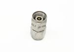 Nickel Plated 2.4mm Male to Male Straight Millimeter Wave Stainless Steel RF