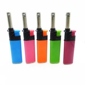 Quality Solid Color Stainless Steel Kitchen Lighter with ISO22702 Certification 8.35*2.84*1.33cm wholesale