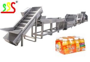 Quality 220V / 380V / 440V Fruit Juice Filling Machine Production Line For Mango wholesale