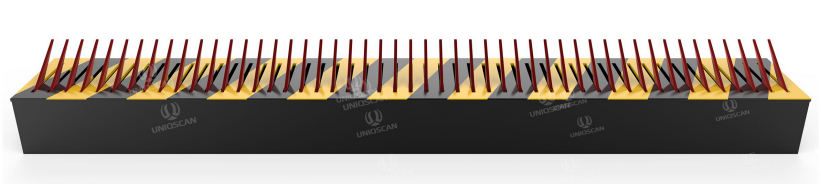 IP67 Waterproof Spiked Road Barrier Anti - Rust Paint For Checking Point