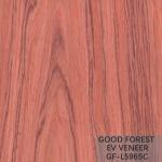 Engineered Wood Veneer Red Santos Rose Wood 2500*640 mm Size