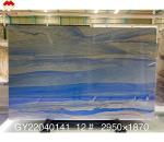 Luxury Azul Macaubas Natural Blue Marble Slab Countertop Quartz Tiles