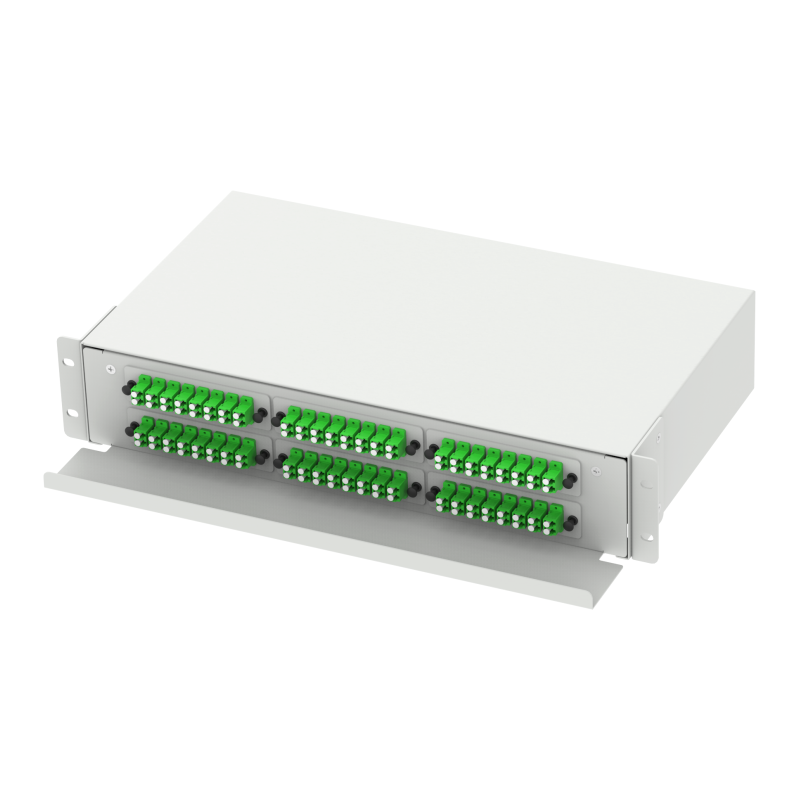 1 Port / 2 Ports / 4 Ports LC APC UPC PC Optic Fiber Adapter for Smooth Connection