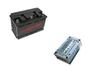 Quality Hot Runner Car Battery Mould Plastic Injection Mold Tooling 1200000 Shot Durable wholesale