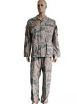 BDU Tactical 6-Pocket Camouflage Military Uniform (65% Polyester 35% Cotton)