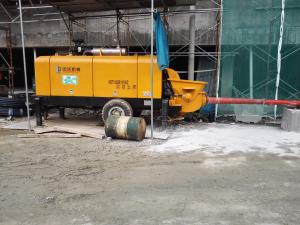 Quality Zoomwolf High Pressure Concrete Pump 6685kg Weight ISO9001 Certification wholesale