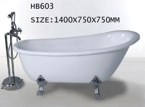 Quality Bathtubs, freestanding Bathtub without faucet , hand shower HB603 1400X750X750 wholesale