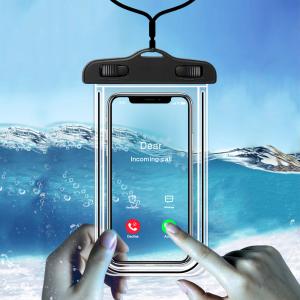 Quality 0.3mm Waterproof Smartphone Pouch For Swimming Diving Traveling wholesale
