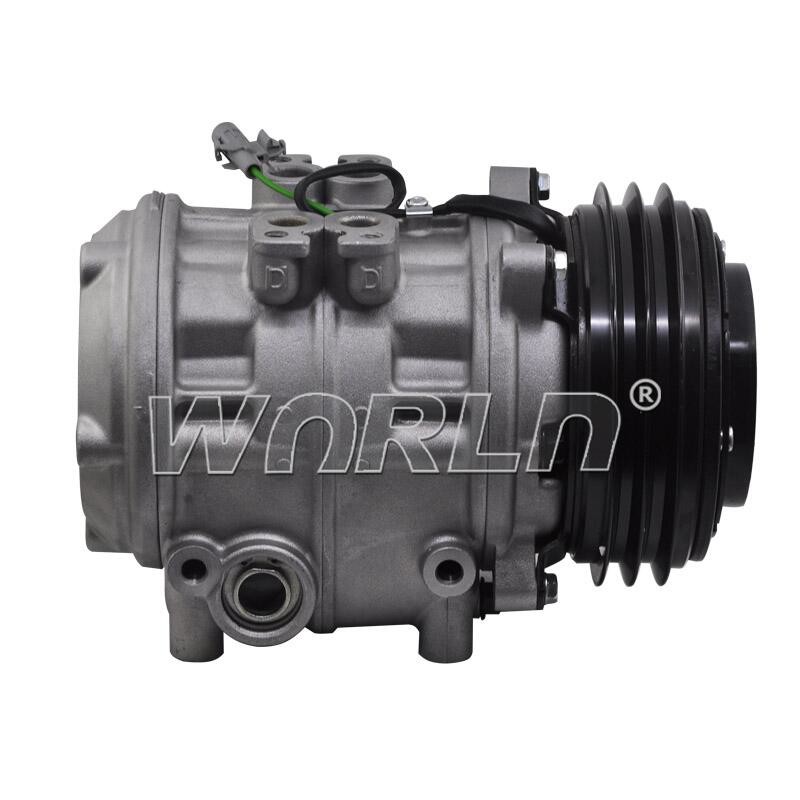 10P25B Auto Air Conditioner Compressor Part For Toyota Coaster 24V WXBS001