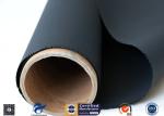 Heat Resisting Silicone Coated Fiberglass Fabric 18oz Black Acrylic Coating