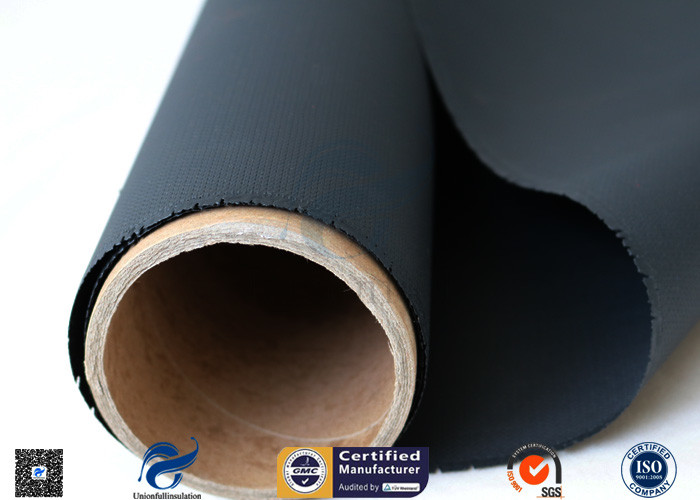 Chemical Resistance 40/40g 1*50m 4H Satin Weave Silicone Coated Fiberglass Fabric
