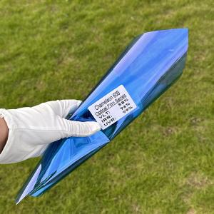 Quality Colored Chameleon Tint Film 58%VLT Blue Heat Insulation Solar Car Window Tint wholesale