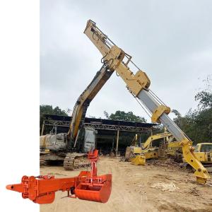 Quality 1.5cbm Bucket Capacity Telescopic Dipper For Cat Hitachi Komatsu Excavator House Foundation Digging wholesale