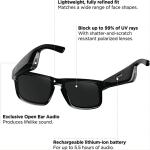 8GB Bluetooth5.0 Video Audio Sunglasses 150 * 150 * 40mm