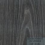Hotel Engineered Wood Veneer Apricot Black Wood Veneer Sheet