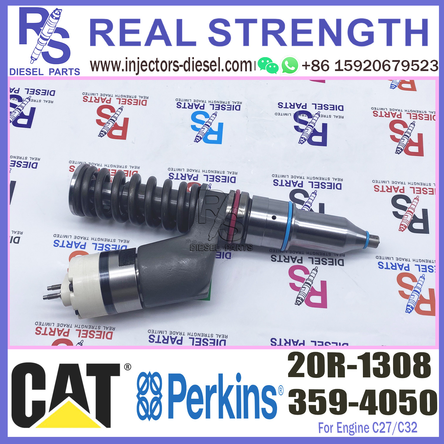 Diesel Injector 359-4050 20R-1308 Auto Parts For Caterpillar Engine - Industrial C27 C32