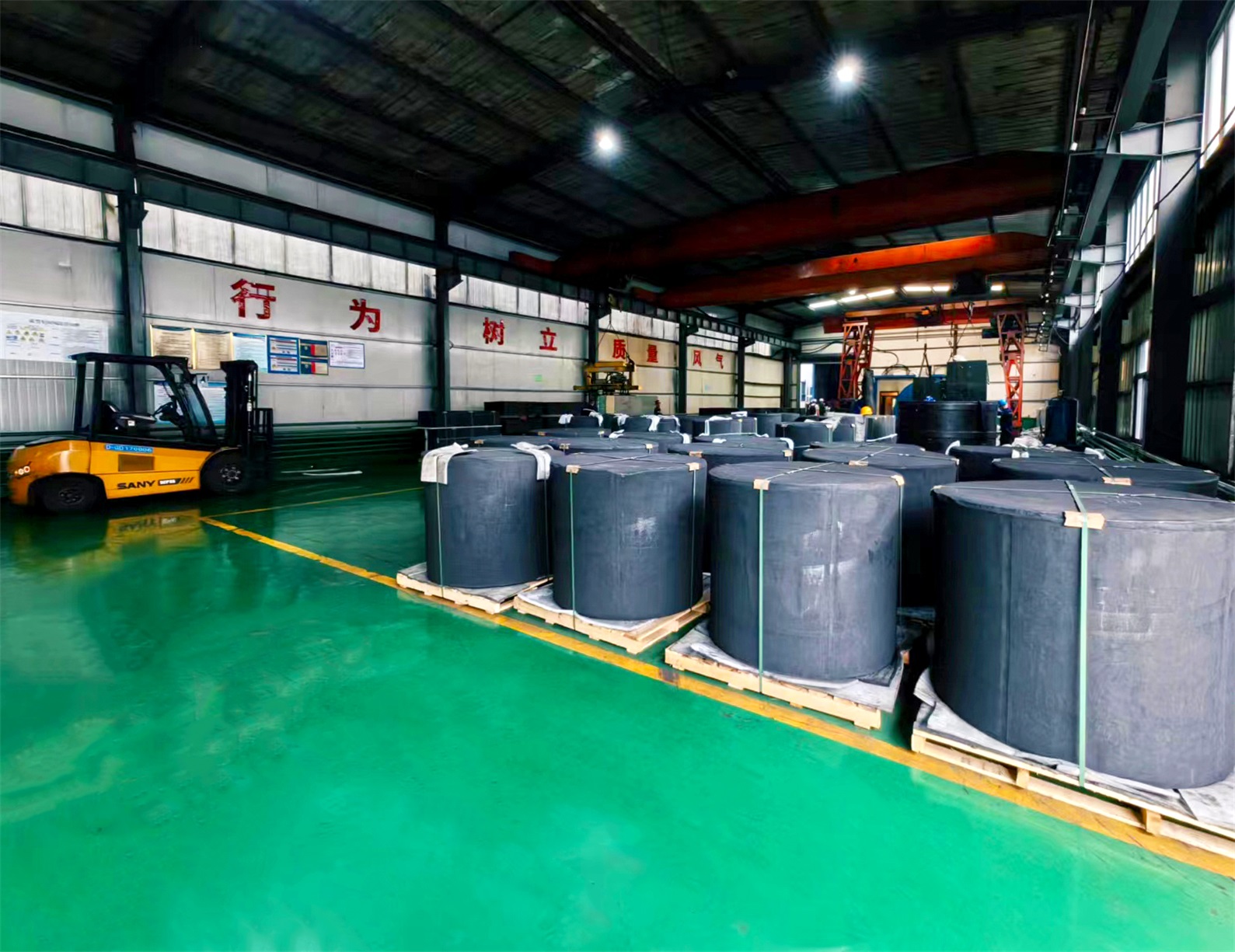 Φ650*1050mm Graphite Rod In Chemical Industry For Thermal Fields