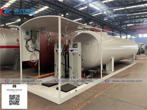 Quality 25cbm Q345R SA516 tank LPG Cylinder Filling Station wholesale