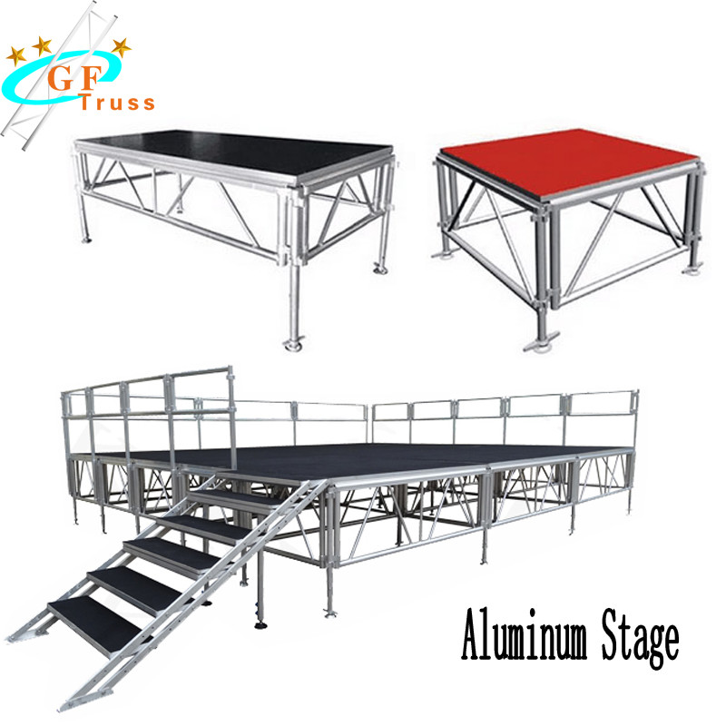 Outdoor Concert Aluminium Stage Platform With Ez-Lock Locking