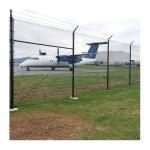 PVC Coated Galvanized 3D Metal Fence Panels for Road Garden Land School