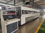 Food Shop Paper Forming Machine Flexographic Printing Carton Box Cutting Machine