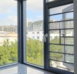 Customizable 1.2mm Aluminum Casement Swing Window Modern Design