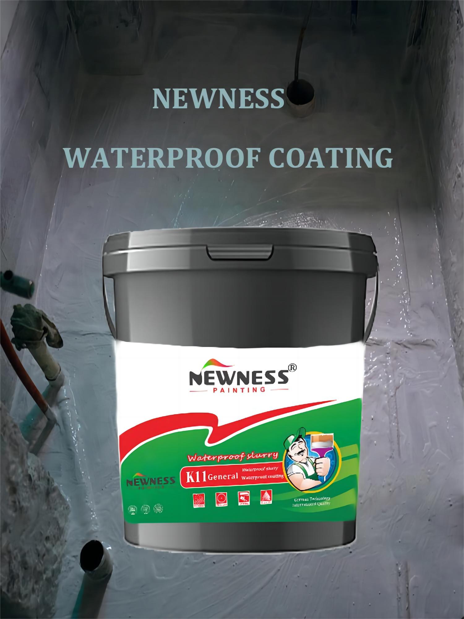 FOSHAN NEWNESS High Temperature Resistant Polymer and Metal Roof Waterproofing Coating