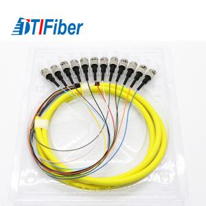 Quality High Credibility Fiber Optic Pigtail Simplex Multi - Fibers ST Low Insertion Loss wholesale