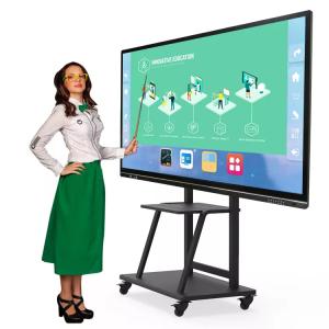 Quality Digital Interactive 4K 85inch LCD Smart Board Multi Touch Screen wholesale