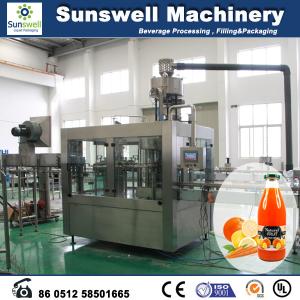 Quality Constant Pressure Hot Filling Machine , 3 In 1 Juice Production Line wholesale