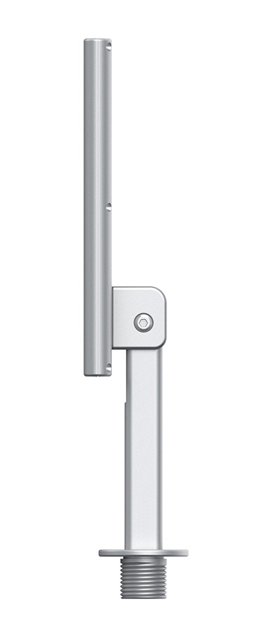 Aluminum Alloy 7 Inch Swing Barrier Gate Face Recognition Access Control