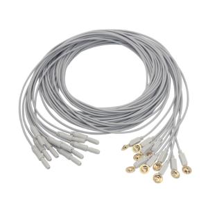 Quality Durable TPU Other Patient Monitor Accessories , Gold plated EEG Cup Electrode wholesale