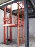 Simple cargo hydraulic pressure lifting platform