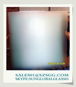 Quality 3mm to 19mm Acid Etched Clear Glass wholesale
