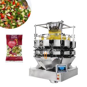 Quality Salad 14 Head Multihead Weigher Configurable Vertical Packaging Machine wholesale