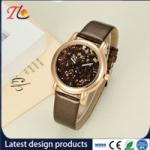 Wholesale Delicate Dial PUStrap Ladies Wrist Watch Fashion Watch quartz watch