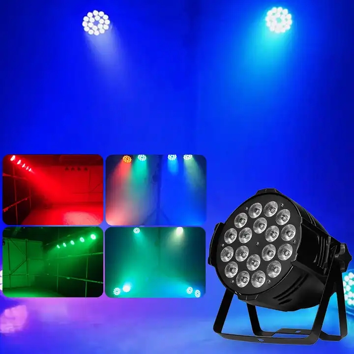RGBW 4in1 Stage Light DMX512 Par LED Light 1810 For Wedding Stage Party Led Par