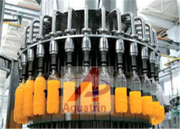 CIP Cleaning 1500B/H Fruit Juice Processing Machine Mitshbishi PLC Juice Packing Machine