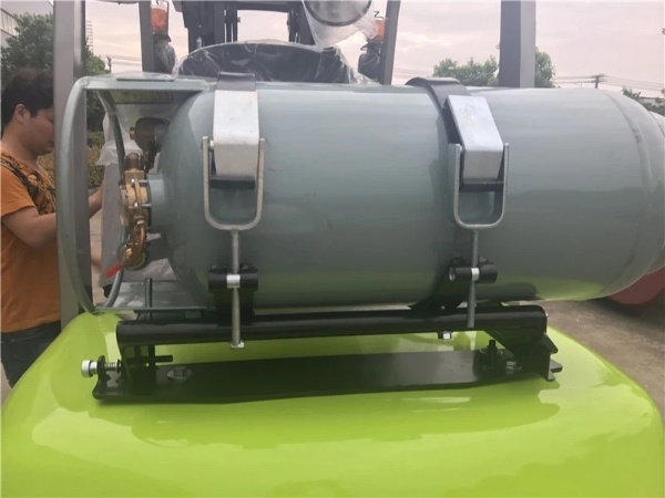 Nissan K25 Engine on Snsc Forklift FL35