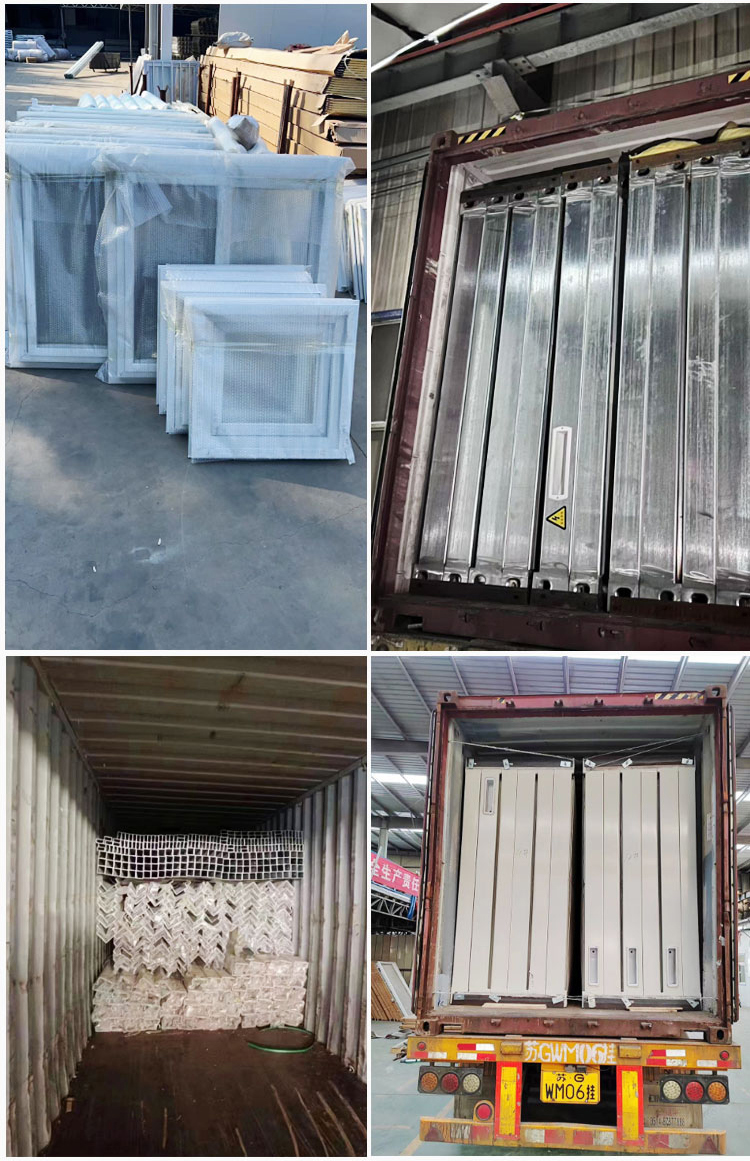 Convenient Sandwich Panel Wall Flat Pack Prefab Houses For Construction Site Easy Setup