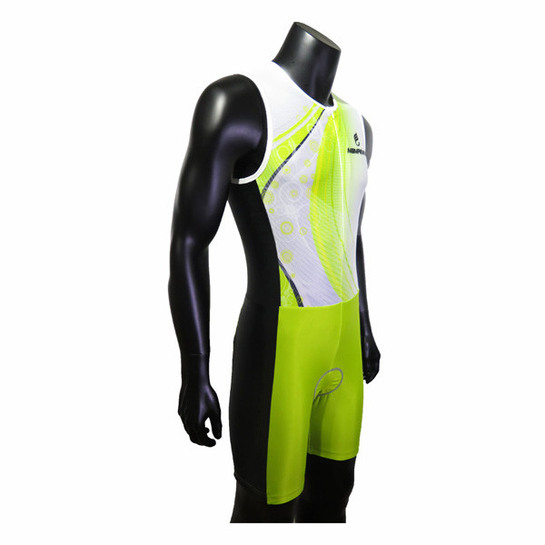 Hot Style Custom Sublimation Triathlon Speed Suit , Custom Triathlon Singlet